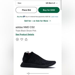 adidas nmd_cs2 pk mens shoes sz 8